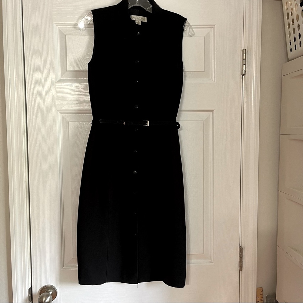 Casual Corner Black Midi Dress, Size 4
